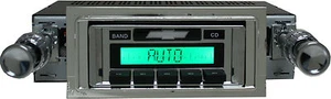 1953 1954 Chevy Belair USA-630 am/fm Aux imput USB Radio 53 54 w/OEM pushbuttons - Picture 1 of 3