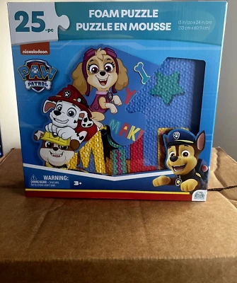 Paw Patrol Squishy Foam Puzzle 25pc Jigsaw - Image 1 of 4