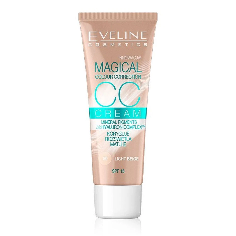 Eveline Magical CC Cream SPF15 - 50 Light Beige - Image 1 of 1