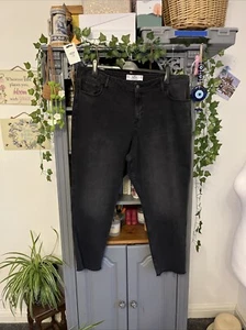 Hollister Black Curvy High Rise Mom Jean Size See Description Brand New - Picture 1 of 10