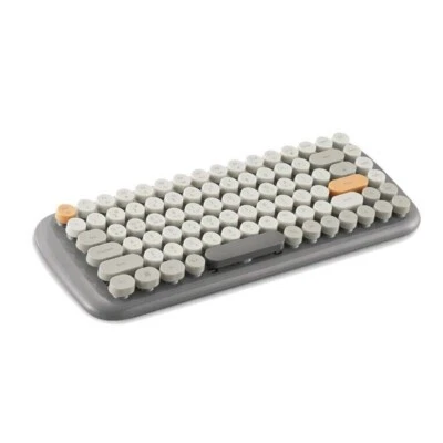 Actto Retro Pop Mini Bluetooth Keyboard Korean/English Layout Gray / BTK-03 - Image 1 of 4