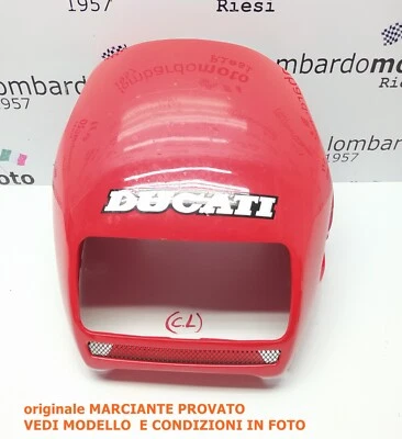 Headlight Fairing Headlight Red Ducati Paso 750 906 907 - Image 1 of 4