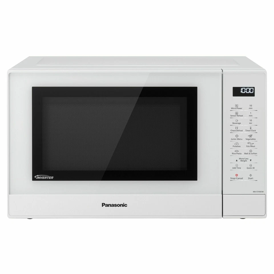 Panasonic NNST45KWBPQ 1000W 32L Microwave - White
