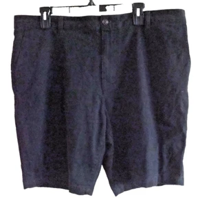 Pantalones Cortos Hombre Dockers Negros Talla 38 Frente Plano NUEVO - Imagen 1 de 2