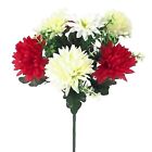Artificial Silk Chrysanthemum Flowers Wedding Valentines Memorial Choose Colour
