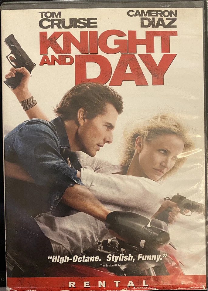 KNIGHT AND DAY (RENTAL READY) DVD 2010 Tom Cruise Cameron Diaz - Image 1 of 1