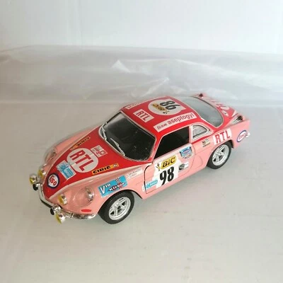 RENAULT ALPINE A110 RTL #98 BURAGO SCALA 1/24 NO BOX - Immagine 1 di 4