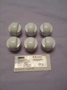 Zannussi ZCV563DW Set Of 6 Cooker Knobs - Picture 1 of 5