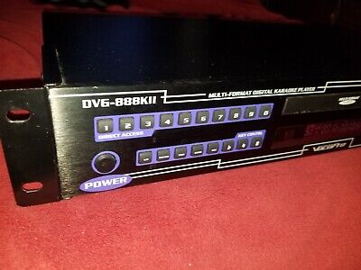 VocoPro DVG-888KII Professional Vocal Multi-Format Digital Karaoke Player • 149.50€