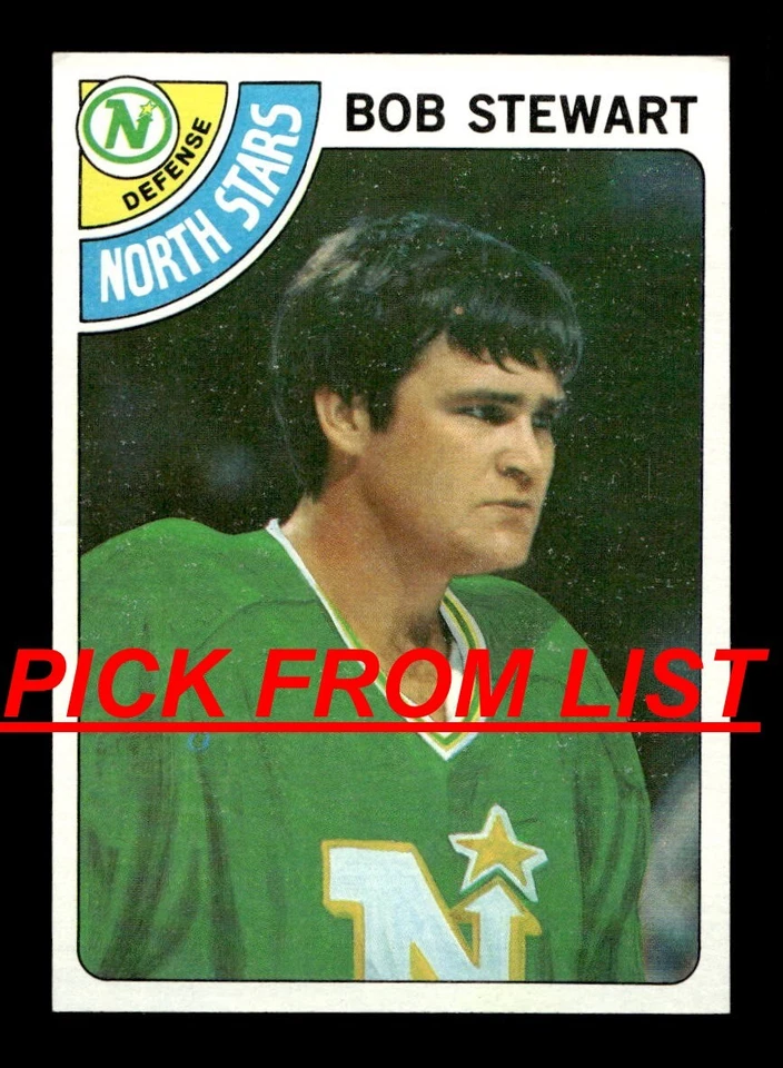 1978 79 Topps Hockey 5-262 EX/EX-MT Pick From List All PICTURED gg6 vv7 - Image 1 of 1