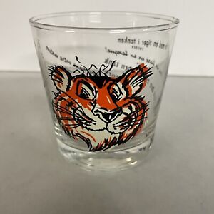 Esso 10oz “Put a Tiger in Your Tank” highball Glass, 3.25” Exxon