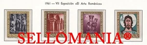 1961 ARTE ROMANICO ART ROMAN ROMANESQUE ART 1365 / 68 MNH ** TC23390 FR - Picture 1 of 1