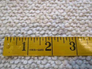 Ivory Loop Texture on Tan Decorator upholstery Fabric 30"x 56"W coastal beach - Picture 1 of 7