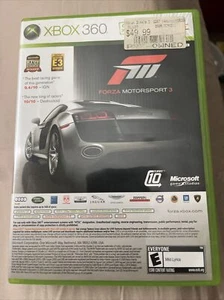 Forza Motorsport 3 & Halo 3 ODST Bundle (Xbox 360) No Manual - Picture 1 of 2