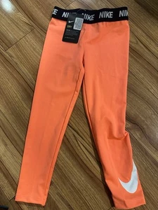 Nike girl / kid black  legging sz 5 nwt - Picture 1 of 2