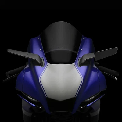 Espelhos retrovisores ajustáveis CNC para motocicleta Yamaha YZF R1 R1M 2020-2024 - Imagem 1 de 4