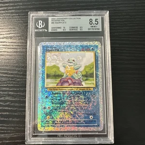 Squirtle Rev Holo Rare Legendary 95/110 Beckett WOTC Vintage Pokemon  - Picture 1 of 11