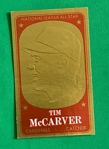 1965 Topps - Embossed Tim McCarver- St. Louis Cardinals #7 - Picture 1 of 2