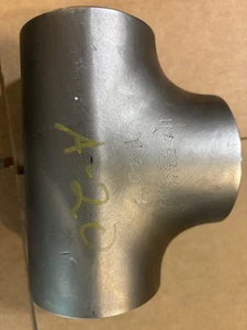 3" Schedule 40 Butt Weld Tee B/SB366 N08020-S Alloy 20 Seamless Pipe Fitting - Picture 1 of 6