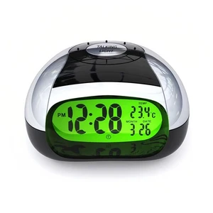 Calendario Perpetuo Electrónico Inteligente Hablando Reloj Despertador Transmisión de Voz Ho... - Imagen 1 de 8