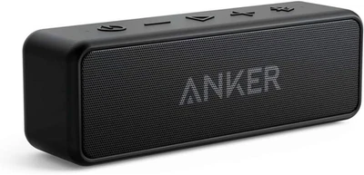 Anker Soundcore 2 Bluetooth Lautsprecher, Fantastischer Sound, Enormer Bass Mit