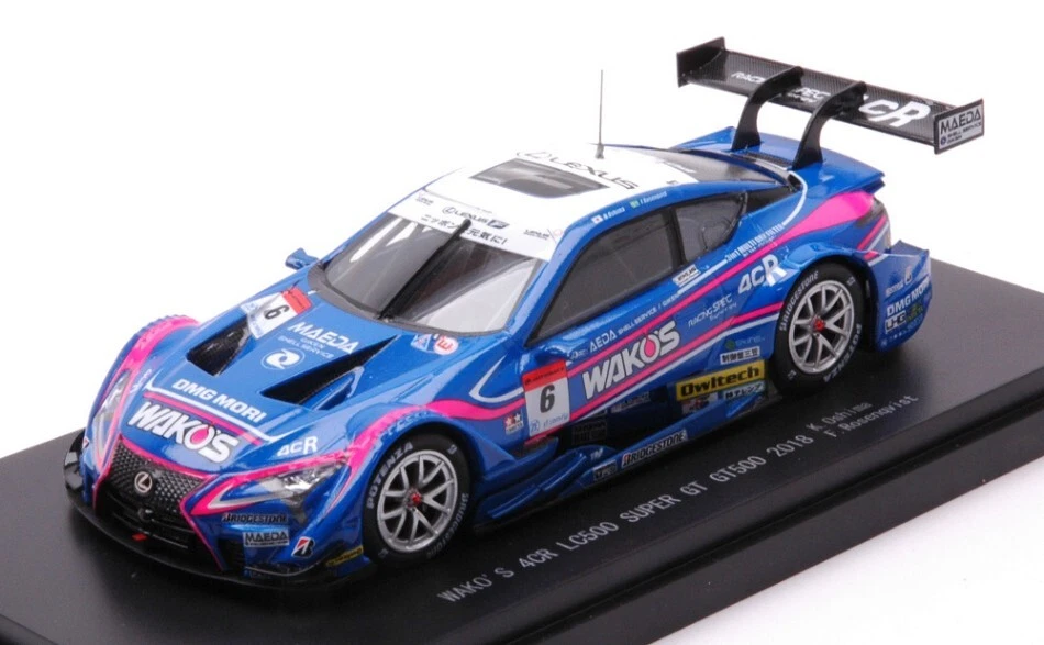 Wako's 4cr Lc500 #6 Super Gt500 2018 K.oshima / F.rosenqvist 1:43 Model EBBRO - Immagine 1 di 1