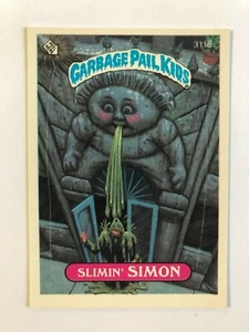 Topps 1987 Garbage Pail Kids Trading Card # 311B Slimin' SImon - Bild 1 von 2