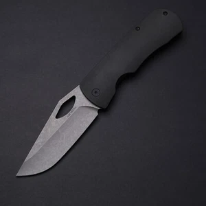 McNees Knives Dixon - Blackout Black Titanium Handles / MagnaCut Blade - Picture 1 of 14