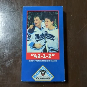 42-1-2 Maine's First Championship Season 1993 University Maine NCAA Hockey VHS - Picture 1 of 7