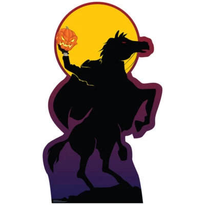 HEADLESS HORSEMAN Sleepy Hollow CARDBOARD CUTOUT Standup Standee Poster Legend - Image 1 of 4