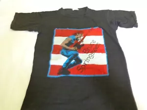 VINTAGE BRUCE SPRINGSTEEN Concert Band Tour T SHIRT 1980's Small - Picture 1 of 2