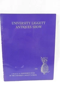 1978 University Liggett ANTIQUES SHOW, Grosse Pointe, MI, White House Collection - Bild 1 von 10