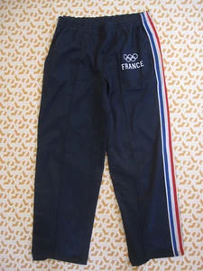 Pantalon Equipe France Jeux Olympique Survetement vintage Tracksuit - 4 / L - Picture 1 of 8