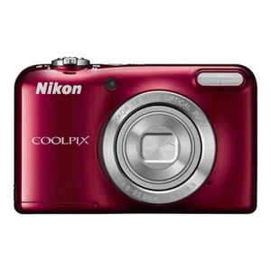 NIKON Coolpix L29 Digital Camera 16.1MP 5x Optical Zoom Red - Picture 1 of 11