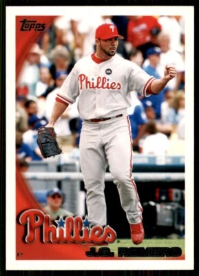 2010 Topps Team Set Card J.C. Romero Philadelphia Phillies #PHI17 MLB Baseball - Image 1 of 2