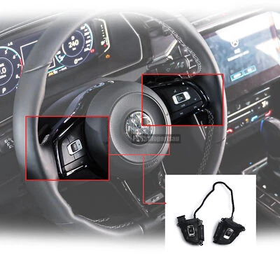 Steering wheel multifunction buttons 5NA959442B Fit For  Tiguan 2017-2023 - Image 1 of 4