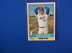 Tom Seaver 1976 Toppps béisbol # 600 EX++ esquina inferior izquierda ding - Imagen 1 de 2