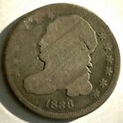 1836 Early Silver Dime 10c Us Type Coin Good Capped Bust Silver Ten Cents