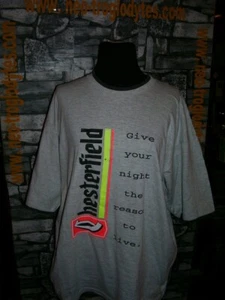 Vintage Chesterfield motocross racing team cotton jersey shirt trikot maillot  - Imagen 1 de 1