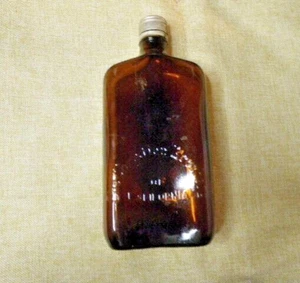 Botella de whisky vintage de vidrio marrón pinta Christian Bros of California - Imagen 1 de 3