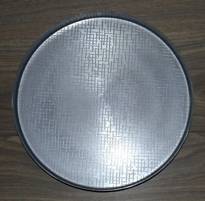 Tablett Deko Tablett Metall Rund - Bild 1 von 2