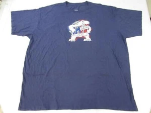 New Maryland Terrapins Patriotic Mens Size 6XL-Big 6XLarge-Big Navy Shirt - Picture 1 of 3