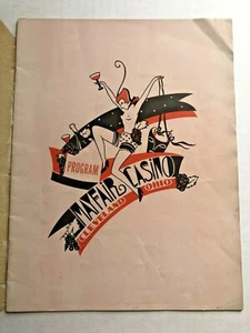 Rare 1935 Mayfair Casino Theater Program Cleveland Ohio- Now Ohio Theater - Picture 1 of 9