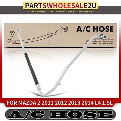 Mangueira de linha de sucção AC para Mazda 2 2011-2014 L4 1.5L compressor a gás para evaporador - Imagem 1 de 4