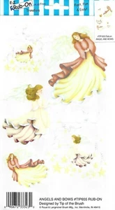 E-Z Frotar Transferencias Ángeles y Arcos - Artesanía, Tarjetería, Álbumes de Recortes - TIP655 - Imagen 1 de 2