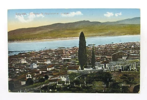 c1910 Postcard Smyrne Turkey Tomb of St. Polycarp Aegean Sea Mountains Smyrna - Picture 1 of 2