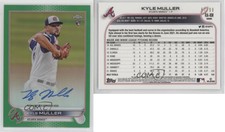 2022 Topps Chrome Green Refractor /99 Kyle Muller #RA-KM Rookie Auto RC