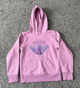 COLUMBIA GIRLS' KIDS DUSTY PURPLE -LILAC FLEECE Hoodie Sweatshirt SIZE S(8) - Picture 1 of 7