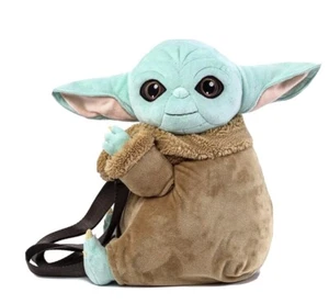 Mochila de felpa infantil Loungefly 2020 Virtual Con Star Wars The Mandalorian nueva - Imagen 1 de 6