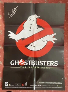 gostbusters game poster autographed bye ernie hudson  - Picture 1 of 5